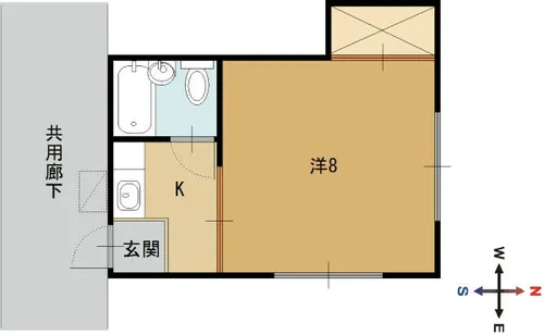グリーンヒル【2階】の間取り