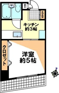 パールメゾン灘【3階】の間取り