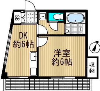 本庄南ビル【301号室】の間取り