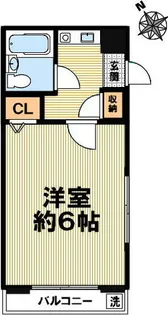 ダイヤハイム【101号室】の間取り