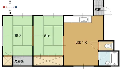 メゾン常【2階】の間取り