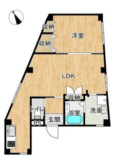 入江ビル【3階】の間取り