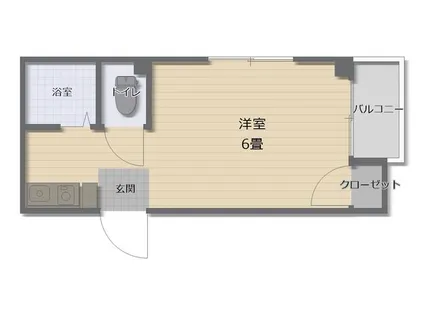 グレイシーF.K(エフケー)【3階】の間取り