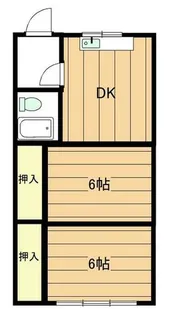 パーシオンときわ【103号室】の間取り