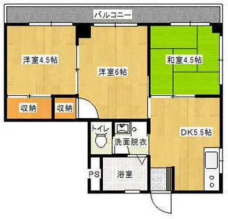 高峰ビル【205号室】の間取り