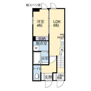 ハイラル石部【1階】の間取り