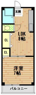 貴和芦屋ハウス【4階】の間取り
