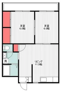 アーバンKNⅡ【1階】の間取り