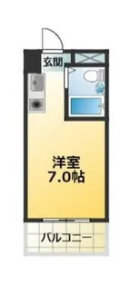 ヴィラ守口【4階】の間取り