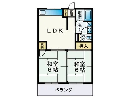 堀内ビル【4階】の間取り