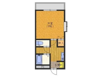 和歌山県田辺市東山2丁目【マンション】の間取り