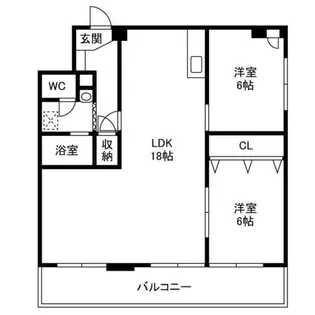 愛知県名古屋市千種区末盛通1丁目【マンション】の間取り