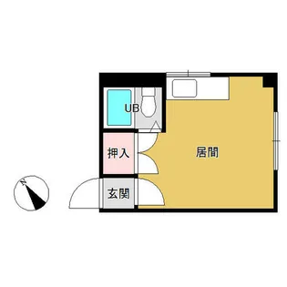 ハイツエイトワン【10号室】の間取り