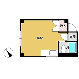 ハイツエイトワン【12号室】の間取り