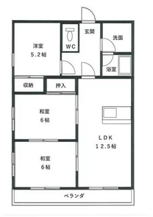 愛知県名古屋市中川区丸米町1丁目【マンション】の間取り