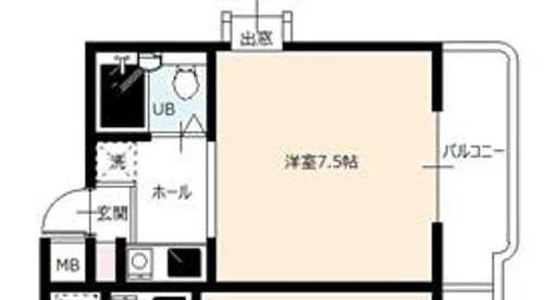 ジョイフル本山【4階】の間取り