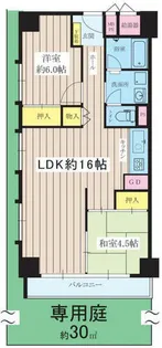 プラザ新大阪【1階】の間取り