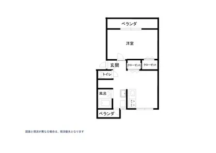 大阪府泉南市信達市場【マンション】の間取り