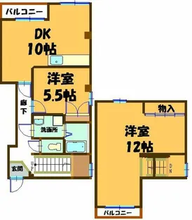 トミー参番館【507号室】の間取り