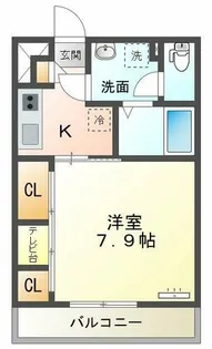 リープラス網干【3階】の間取り