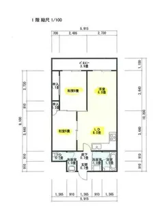 みきまちガーデンハイツ【601号室】の間取り