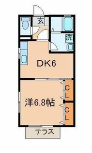 ラファールコート B棟【2階】の間取り