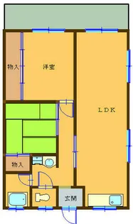 第2増田マンション【2階】の間取り