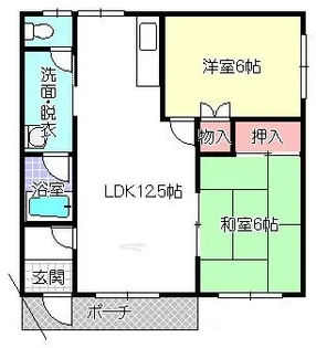 パールハイツ【201号室】の間取り