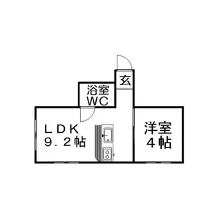 田面ハイツ【203号室】の間取り