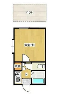 ハイツ春ヶ丘【2階】の間取り