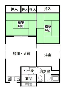 北海道旭川市永山四条15丁目【一戸建】の間取り
