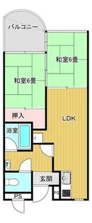 長尾ビル【302号室】の間取り