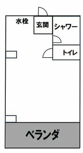 アザミ白浜ビル【202号室】の間取り