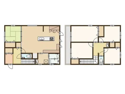 兵庫県姫路市網干区新在家【一戸建】の間取り
