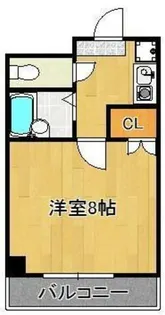 オグラMシミズ【3階】の間取り