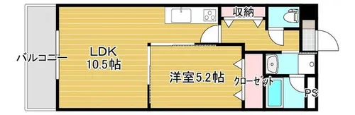 フォレストヴィラ別所町【1階】の間取り