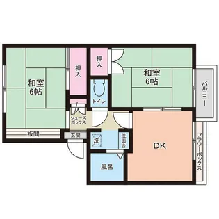 タウニイ方【203号室】の外観