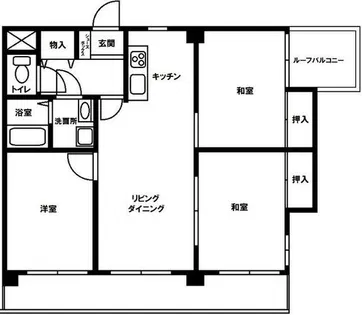グランドハイリス上社【5-C号室】の間取り