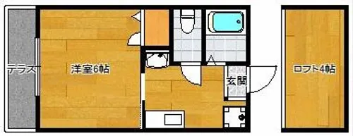 福岡県福岡市早良区曙2丁目【アパート】の間取り