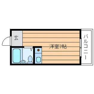 大阪府吹田市高城町【マンション】の間取り