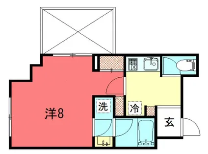 おーりとーりⅣ【301号室】の間取り