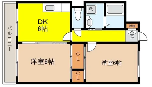 ルミエールコート【3階】の間取り