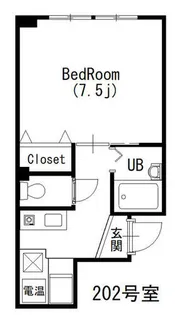アンビションハイツ【2階】の間取り