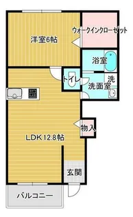 兵庫県丹波篠山市杉【アパート】の間取り