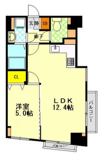 ルミナ【5階】の間取り