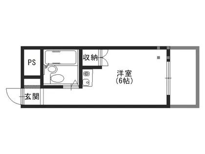 トータスBld【6階】の間取り