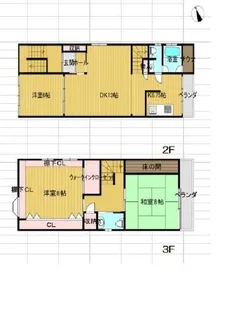京都府京都市左京区高野泉町【一戸建】の間取り