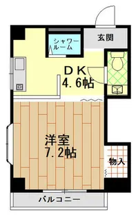 マウンテンビュー灘【3階】の間取り