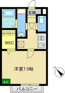 アルテール守山【2階】の間取り