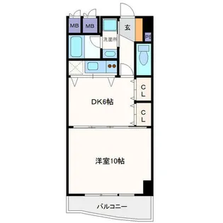 愛知県名古屋市北区志賀南通1丁目【マンション】の間取り